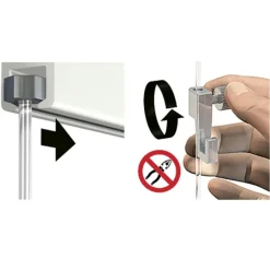 Bevestiging Wand- & Plafondbekleding > Artiteq perlon ophangkoord voor schilderij ophangsystemen 4 kg 2 stuks