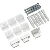 Bevestiging Wand- & Plafondbekleding > Artiteq schilderij ophangsysteem service set voor Click Rail wit en wit overschilderbaar