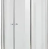 Atlantic douchecabine Cedar zilver glas 90 x 90 x 195 cm