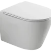 Atlantic hangend toilet Joey mat wit