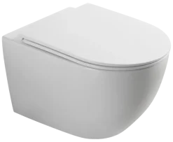 Atlantic hangend toilet Rick wit