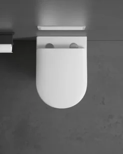 Atlantic hangend toilet Roy wit