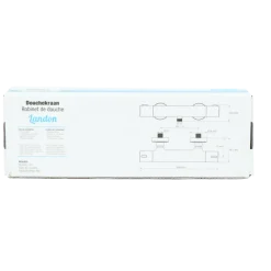 Atlantic Landon thermostatische douchekraan Chroom 15 cm