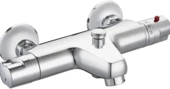 Atlantic thermostatische badkraan Marco chroom 15 cm