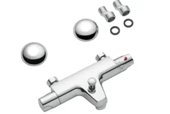 Atlantic thermostatische badkraan Marco chroom 15 cm