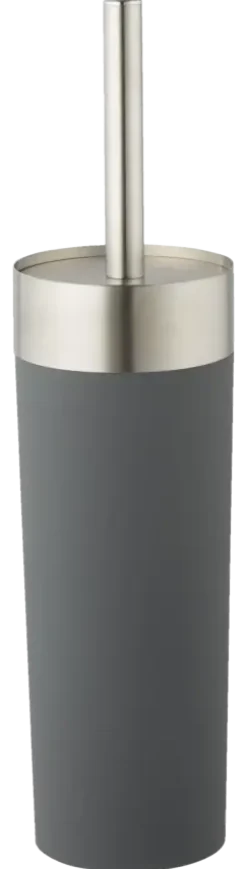 Atlantic toiletborstelgarnituur RVS/Grijs