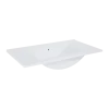Atlantic wastafel Kyra wit keramiek 80 cm