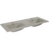 Atlantic Wastafel Skappa 120 cm taupe