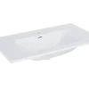 Atlantic wastafel Skappa wit keramiek 80 cm