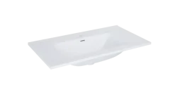 Atlantic wastafel Skappa wit keramiek 80 cm