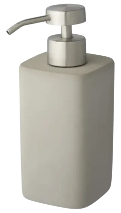 Atlantic zeepdispenser RVS/beton Lichtgrijs