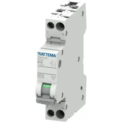 Zekeringen & Groepenkasten > Attema Installatieautomaat 1P+N 16A B-kar AT90200