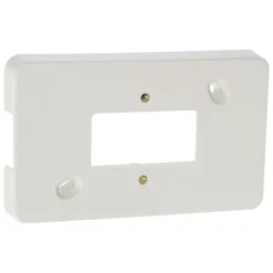 Kabelgoten > Attema montageplaat dubbel leidinggootsysteem K25 wit