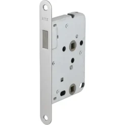 Deursloten > ATZ Magneet insteekslot badkamerslot/wc-slot met RVS voorplaat Doorn 50mm