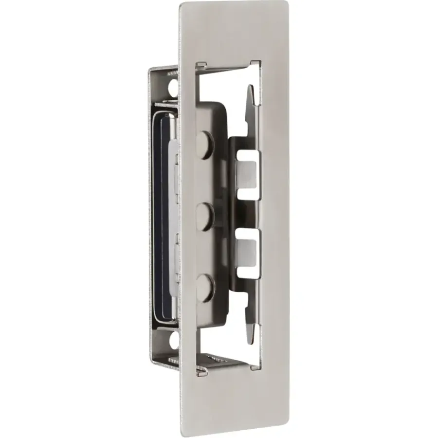 Deursloten > ATZ Magneet insteekslot badkamerslot/wc-slot met RVS voorplaat Doorn 50mm