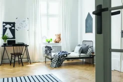 Deurbeslag Binnendeur|Deurklinken > AXA deurkrukset Curve Blok zwart blindschild