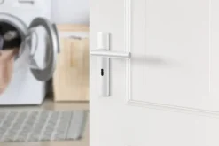 Deurbeslag Binnendeur|Deurklinken > AXA deurkrukset Curve Milan aluminium blindschild klaviersleutel