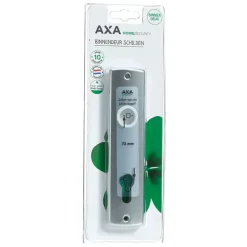 Deurbeslag Binnendeur|Deurbeslag Binnen > AXA langschild binnendeur aluminium kruk/cilinder 72 mm