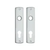 Deurbeslag Binnendeur|Deurbeslag Binnen > AXA langschild binnendeur aluminium kruk/cilinder 72 mm