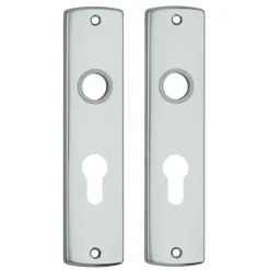 Deurbeslag Binnendeur|Deurbeslag Binnen > AXA langschild binnendeur kruk/cilinder aluminium 55 mm