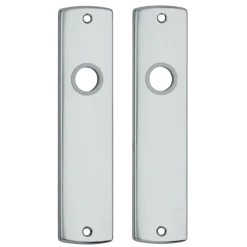 Deurbeslag Binnendeur|Deurbeslag Binnen > AXA langschild blind binnendeur kruk/kruk aluminium