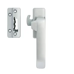 Raambeslag|Raamsluiting > AXA Raamsluiting design met nok rechts aluminium