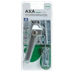 Raambeslag|Raamsluiting > AXA raamsluiting met slot SKG 1-ster links aluminium buitendraaiend