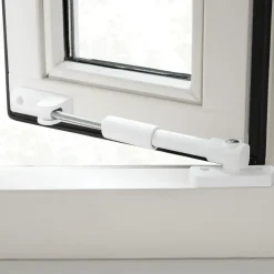 AXA telescopische raamuitzetter wit 20 cm buitendraaiend