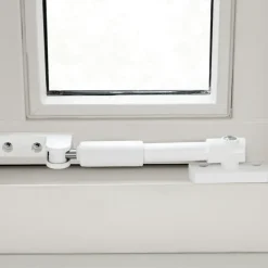 AXA telescopische raamuitzetter wit 20 cm buitendraaiend