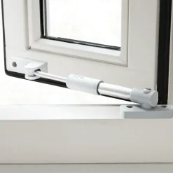 AXA telescopische raamuitzetter grijs 20 cm buitendraaiend