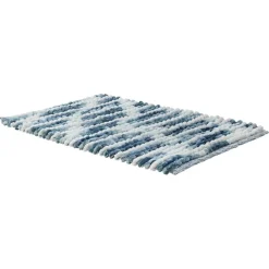 Badmat Vintage 50x80cm blauw