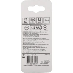Batterijen > Q-link Batterij 1/2 AA Lithium 3.6V 1200mAh