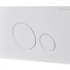 Bedieningspaneel X10 mat wit voor inbouwreservoir UP100
