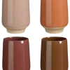 Beker donker paars donker roze donker bruin donker geel - h12xd8cm