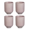 Beker Theo-Bert Pot lila 4 stuks 10 x 7,5 cm ø