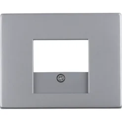 Afdekramen|Inbouw Schakelmateriaal > Berker K5 Afdekplaat USB RVS