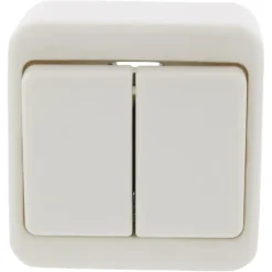 Schakelaars|Stopcontacten & Overige Contactdozen > Berker Opbouw Serieschakelaar Wit