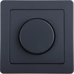 Dimmers|Inbouw Schakelmateriaal > Berker Q1 Centraalplaat Dimmer Antraciet