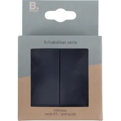 Schakelaars|Stopcontacten & Overige Contactdozen > Berker Q1 Serieschakelaar Antraciet