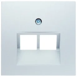 Inbouw Schakelmateriaal|Opbouw Schakelmateriaal > Berker S1 Centraalplaat UTP Wit
