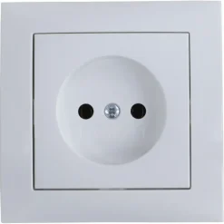 Inbouw Schakelmateriaal|Stopcontacten & Overige Contactdozen > Berker S.1 Enkel Stopcontact Wit