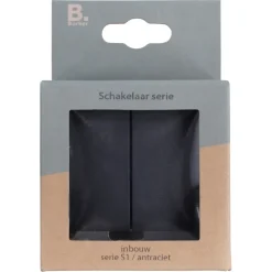 Schakelaars|Stopcontacten & Overige Contactdozen > Berker S.1 serieschakelaar antraciet