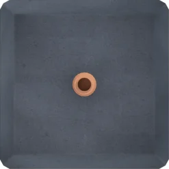 Betonpoer antraciet 18 x 18 x 10 cm