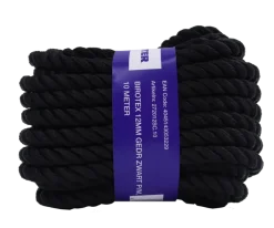 BIROTEX 12MM GEDR ZWART, 10MTR