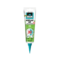 Toebehoren En Benodigdheden > Bison acrylaatkit snel 30 minuten hangtube wit 150 ml
