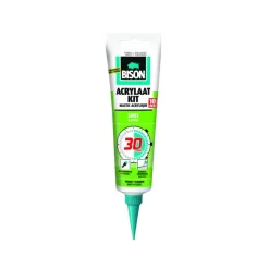 Toebehoren En Benodigdheden > Bison acrylaatkit snel 30 minuten hangtube wit 150 ml