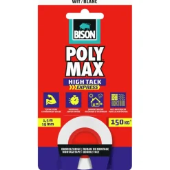Montagetape > Bison Polymax high tack express montagetape wit