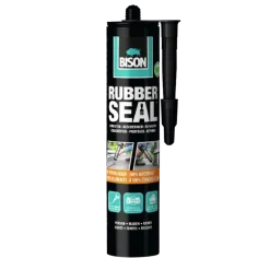Dakbedekking Schuine Daken|Toebehoren En Benodigdheden > Bison Rubber Seal reparatiekit zwart 310 g