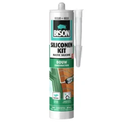 Toebehoren En Benodigdheden > Bison siliconenkit bouw koker grijs 300 ml