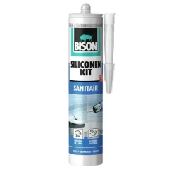 Toebehoren En Benodigdheden|Kitten > Bison siliconenkit transparant/grijs koker 300 ml